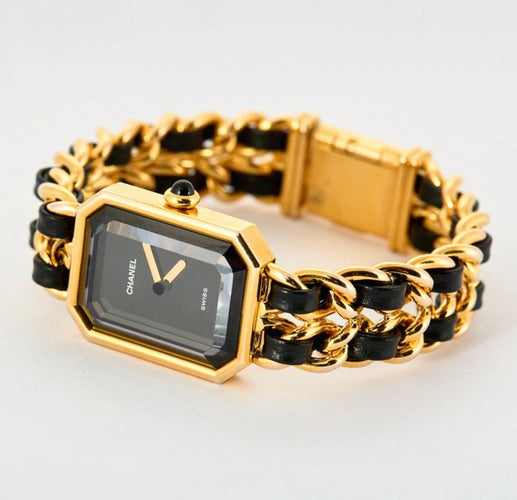 Montre Chanel Première - Montre plaquée or taille L 58 Facettes LV003