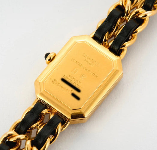 Montre Chanel Première - Montre plaquée or taille L 58 Facettes LV003