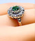 Bague 45 Bague marguerite en or 18 carats, émeraude et diamants 58 Facettes AB742
