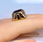 Bague 57 Bague en or jaune 18 carats et améthyste 32 carats 58 Facettes AB744