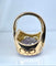 Bague 57 Bague en or jaune 18 carats et améthyste 32 carats 58 Facettes AB744