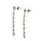 Boucles d'oreilles Boucles d’oreilles pendantes goutte en or blanc 18 ct et diamants 58 Facettes 36383