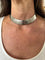 Collier Hermès Timoure - Collier torque en argent martelé 58 Facettes LV187
