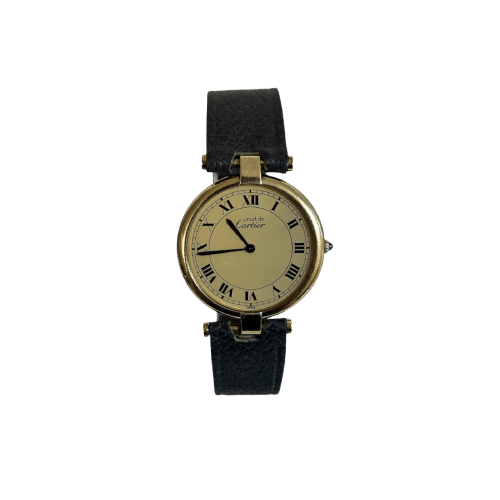 Montre Cartier - Montre Must de Cartier Vendôme 30 mm 58 Facettes LV182