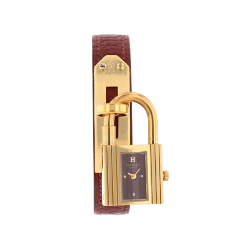 Montre Hermès Kelly - Montre femme quartz à cadran rouge 58 Facettes LV180