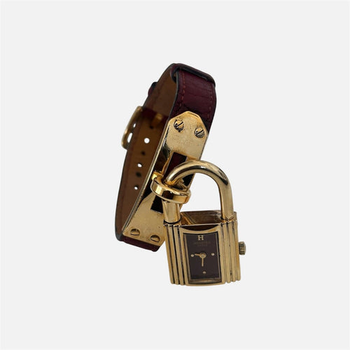 Montre Hermès Kelly - Montre femme quartz à cadran rouge 58 Facettes LV180