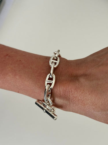 Bracelet Hermès Chaîne d’Ancre - Bracelet PM en argent 925 58 Facettes LV170