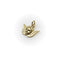 Pendentif Pendentif charm chérubin ailé en or 14K 58 Facettes