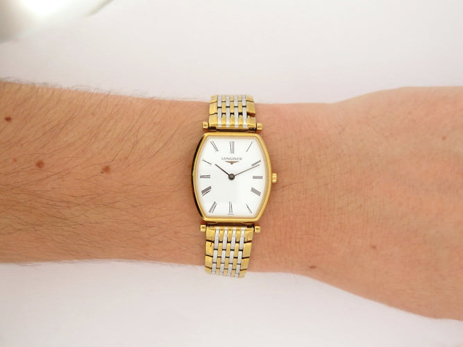 Montre Longines - Montre La Grande Classique Tonneau acier 22 mm 58 Facettes 276755