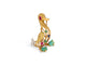Broche Broche canard vintage en or jaune 18k, rubis, émeraudes et saphirs 58 Facettes 276295