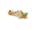 Broche Broche canard vintage en or jaune 18k, rubis, émeraudes et saphirs 58 Facettes 276295
