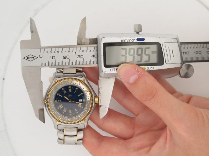Montre EBEL Discovery Divers - Montre quartz or et acier 40 mm 58 Facettes 276869