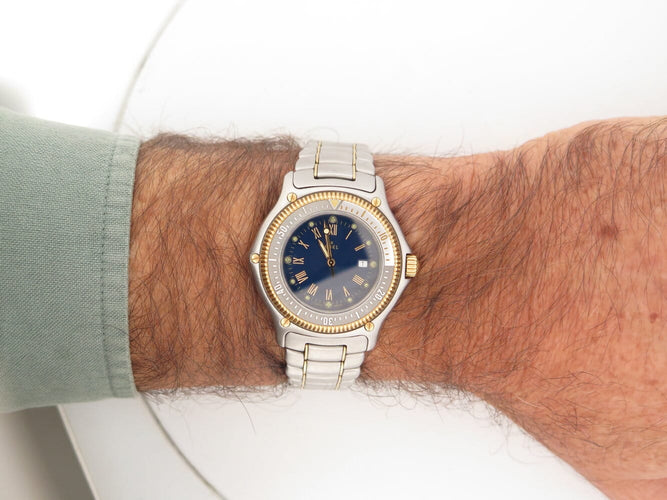 Montre EBEL Discovery Divers - Montre quartz or et acier 40 mm 58 Facettes 276869