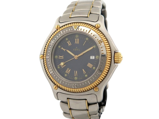 Montre EBEL Discovery Divers - Montre quartz or et acier 40 mm 58 Facettes 276869