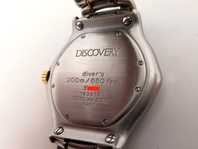 Montre EBEL Discovery Divers - Montre quartz or et acier 40 mm 58 Facettes 276869