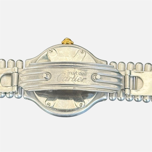 Montre Cartier Must 21 - Montre en acier et plaqué or 58 Facettes LV141