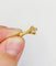 Pendentif Pendentif victorien serre d’aigle en or 18k et diamant taille rose 58 Facettes A07764