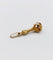 Pendentif Pendentif victorien serre d'aigle en or 18k et diamant 58 Facettes A07761