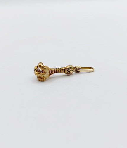 Pendentif Pendentif victorien serre d'aigle en or 18k et diamant 58 Facettes A07761