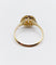 Bague 58.5 Bague cible Art déco en or 18k, platine et diamants 58 Facettes A07622