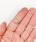 Bague 58.5 Bague cible Art déco en or 18k, platine et diamants 58 Facettes A07622