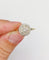 Bague 58.5 Bague cible Art déco en or 18k, platine et diamants 58 Facettes A07622