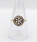 Bague 58.5 Bague cible Art déco en or 18k, platine et diamants 58 Facettes A07622