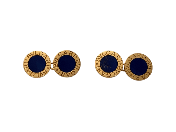 Boutons de manchette Bvlgari Bvlgari - Boutons de manchette en or jaune 18k 58 Facettes AZ-PG-266116