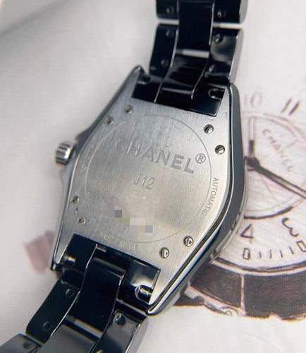 Montre Chanel - Montre J12 38 mm H0685 58 Facettes jnci198