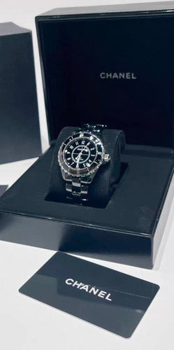 Montre Chanel - Montre J12 38 mm H0685 58 Facettes jnci198