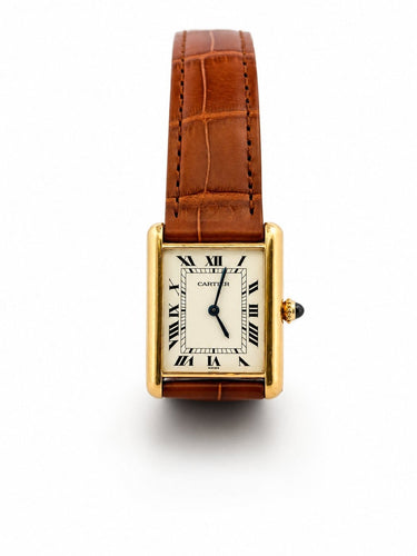 Montre Cartier Tank Louis - Montre en or jaune, réf. 78086 58 Facettes tl
