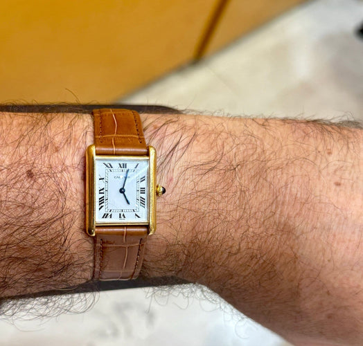 Montre Cartier Tank Louis - Montre en or jaune, réf. 78086 58 Facettes tl