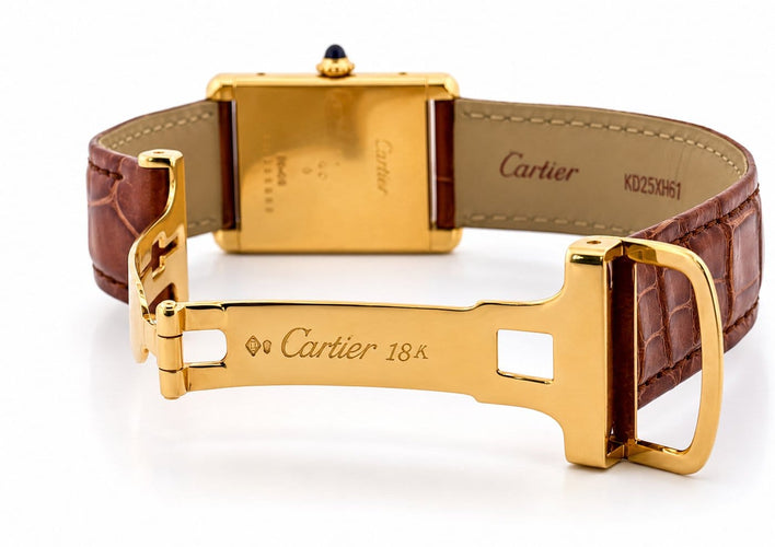 Montre Cartier Tank Louis - Montre en or jaune, réf. 78086 58 Facettes tl