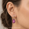 Boucles d'oreilles Boucles d'oreilles vintage en or jaune, tourmalines et diamants 58 Facettes OR211 (00219)