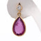 Boucles d'oreilles Boucles d'oreilles vintage en or jaune, tourmalines et diamants 58 Facettes OR211 (00219)