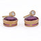 Boucles d'oreilles Boucles d'oreilles vintage en or jaune, tourmalines et diamants 58 Facettes OR211 (00219)