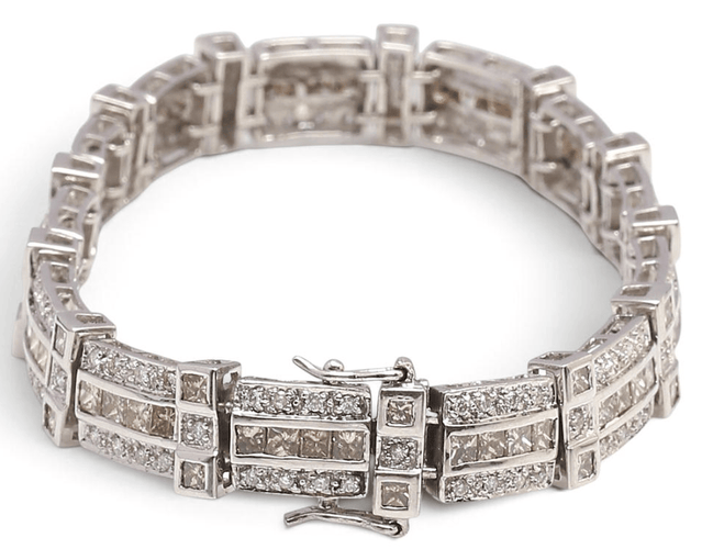 Bracelet Bracelet moderne du XXIe siècle en or 18k et diamants 58 Facettes E67