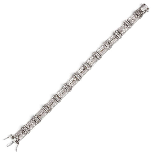 Bracelet Bracelet moderne du XXIe siècle en or 18k et diamants 58 Facettes E67