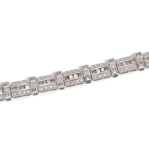 Bracelet Bracelet moderne du XXIe siècle en or 18k et diamants 58 Facettes E67