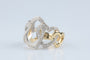 Bague 53 Bague cœurs entrelacés en or jaune 18K et diamants 58 Facettes BG603633-107