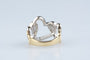 Bague 53 Bague cœurs entrelacés en or jaune 18K et diamants 58 Facettes BG603633-107