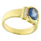 Bague 60 Bague en or jaune 750, saphir et diamants 58 Facettes G4037