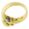 Bague 60 Bague en or jaune 750, saphir et diamants 58 Facettes G4037