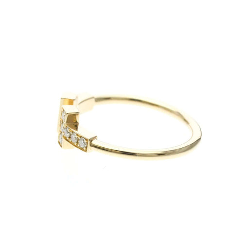 Tiffany & Co. T Wire - Or rose 18k et diamants 58 Facettes zn4jl21h2q