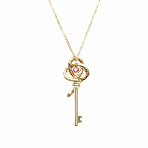 Pendentif Tiffany & Co. - Pendentif Knot Key en or rose 18k 58 Facettes d248po112w