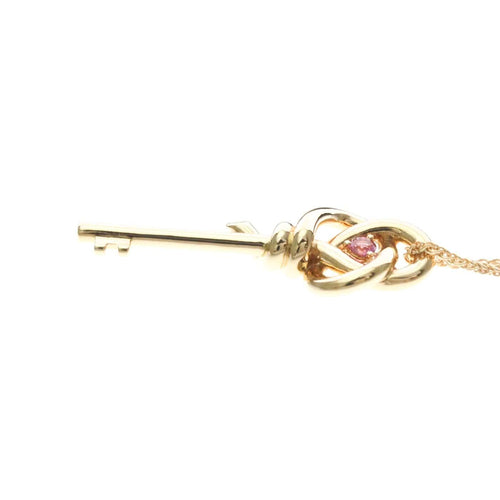 Pendentif Tiffany & Co. - Pendentif Knot Key en or rose 18k 58 Facettes d248po112w