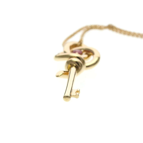 Pendentif Tiffany & Co. - Pendentif Knot Key en or rose 18k 58 Facettes d248po112w
