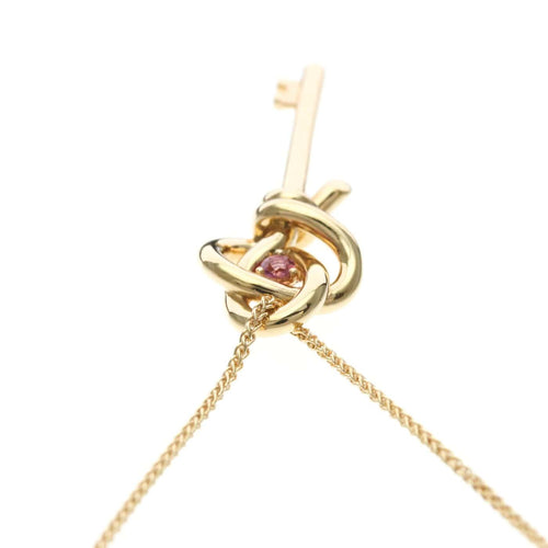 Pendentif Tiffany & Co. - Pendentif Knot Key en or rose 18k 58 Facettes d248po112w
