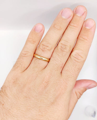 Bague 61 Alliance jumelée victorienne en or 18k, vers 1898 58 Facettes A07872