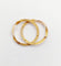 Bague 61 Alliance jumelée victorienne en or 18k, vers 1898 58 Facettes A07872